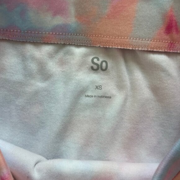 SO Pastel Watercolor Skirt with Rouching XS - Picture 2 of 5